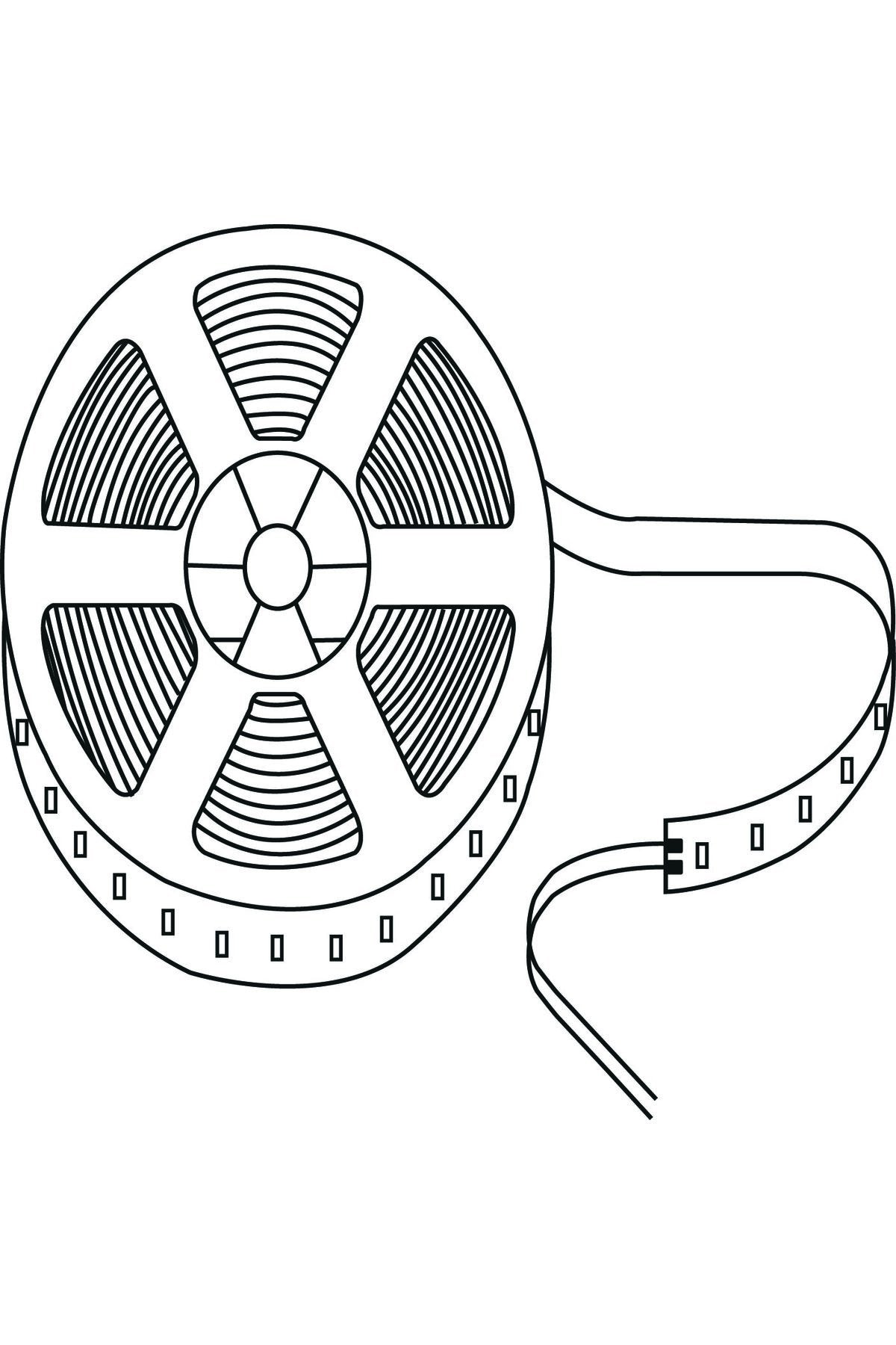 10 Metre NOAS YL40 4008 İç Mekan 12V Pembe Şerit Led