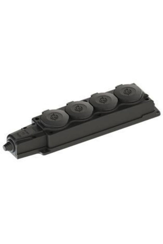 4104 1X16A 4'LÜ MONOFZE KAUÇUK GRUP PRİZ IP65